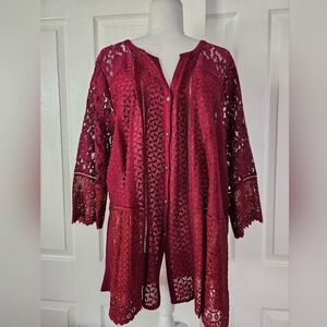 Lucky Brand Lace Blouse